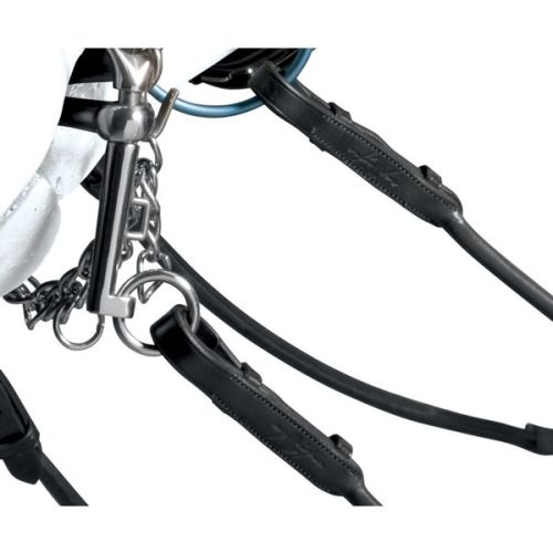 Equipe - Rolled Double Bridle with Patent (BR30)