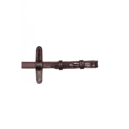 Henry James - Small Pimple Hybrid Rubber Reins with Leather Stoppers