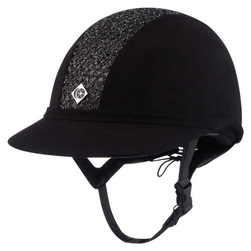 Charles Owen SP8+ Suede Sparkly Riding Helmet - Adult sizes