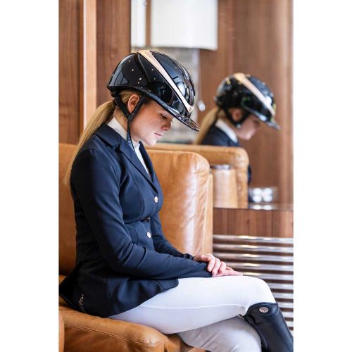 Charles Owen Halo Luxe Gloss Riding Helmet - Childrens sizes