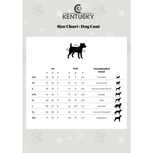 Kentucky - Dog Coat Heavy Fleece - 52127