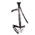 Henry James - Patent Dressage Bridle w. White Padding