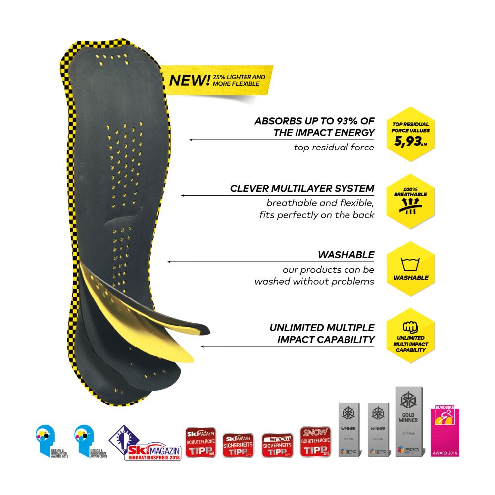 Komperdell - Ladies Softshell Vest with Back Protection