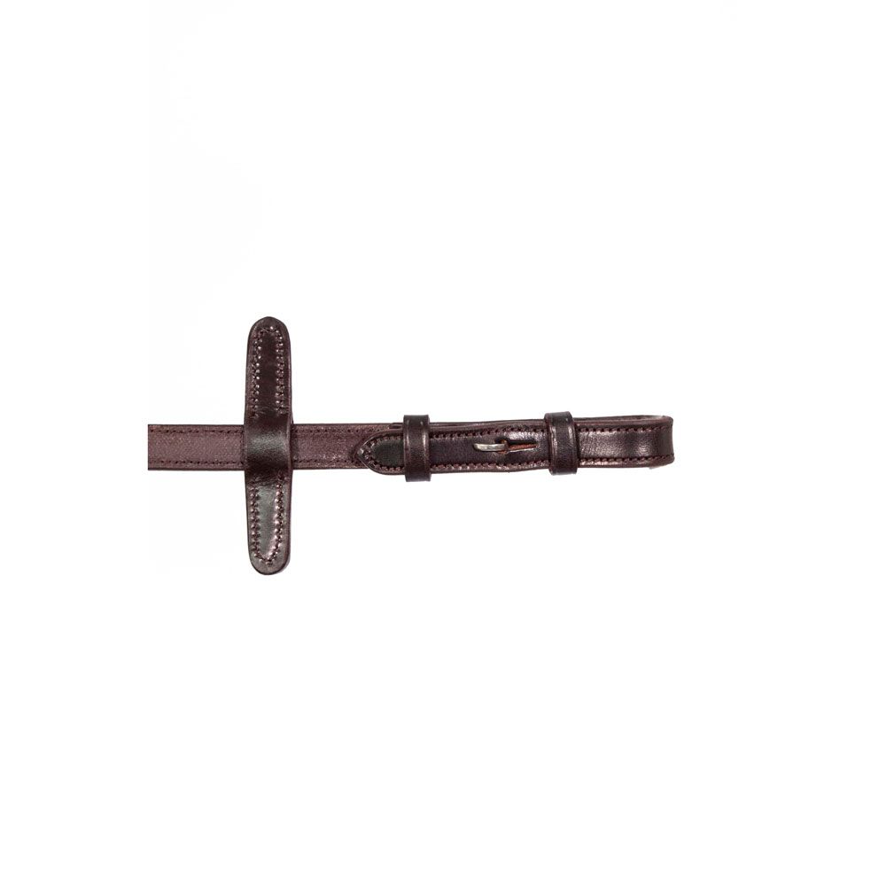 Henry James - V-Grip Hybrid Rubber Reins with Leather Stoppers