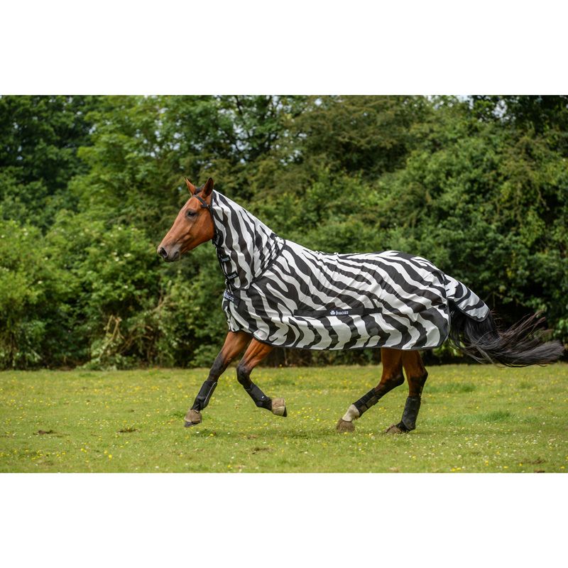 Bucas - Buzz-Off Zebra Full Neck Rug - 609