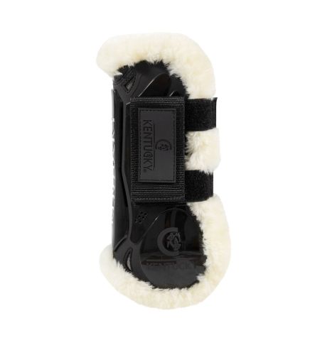 Kentucky - Vegan Sheepskin Tendon Boots Velcro - 88104