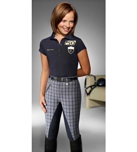 Pikeur Lugana Kids Breeches with check design