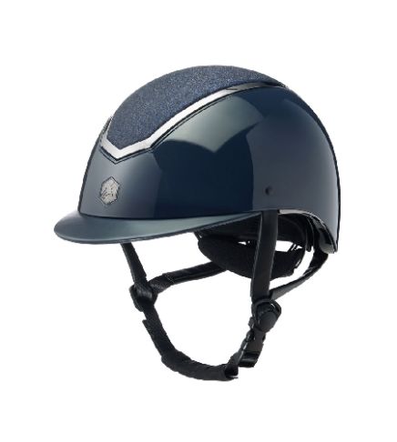 Charles Owen EQX Kylo Gloss Riding Helmet - Childrens sizes