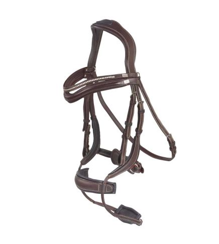 GFS Premier Alpine leather Bridle - Snaffle (B205)