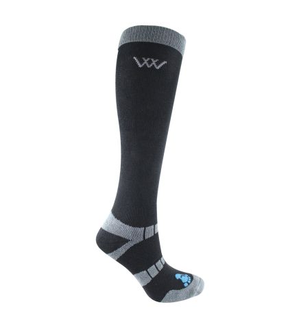 Woof Wear - Bamboo Waffle Long Riding Sock - WW0017