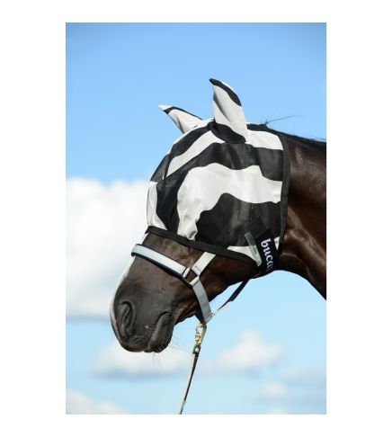 Bucas - Buzz-Off Zebra Fly Mask - 651